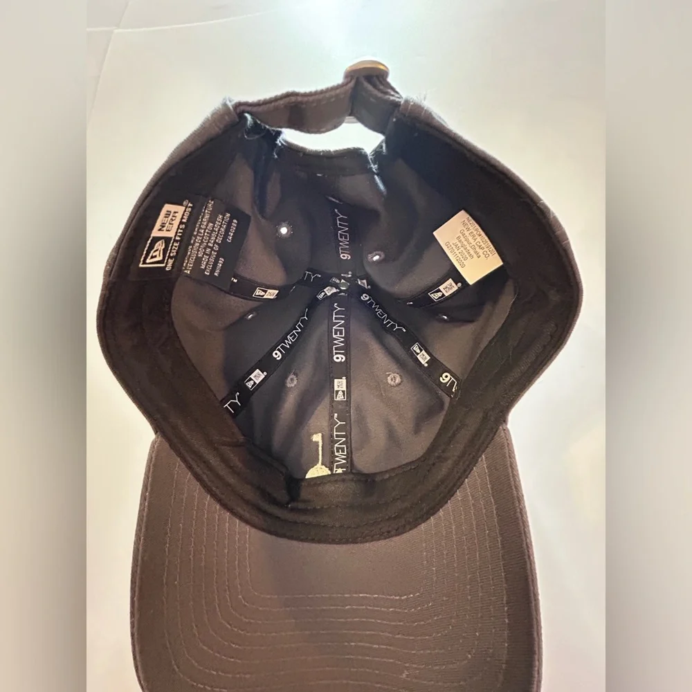 9TWENTY Golf Cap with Embroidered Trees, Tee Flag and Ball on Front